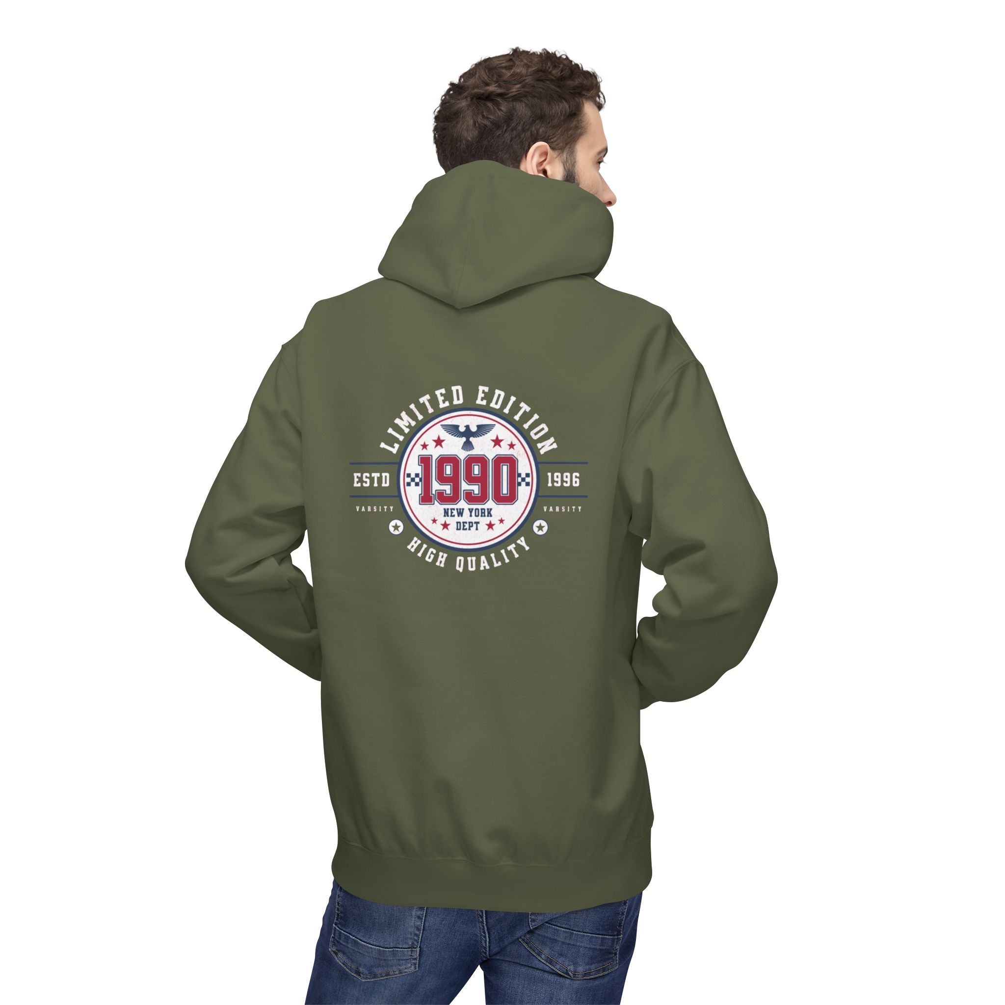 Gildan SF500 Unisex  Midweight Fleece Hoodie | Limited Edition Graphic Print