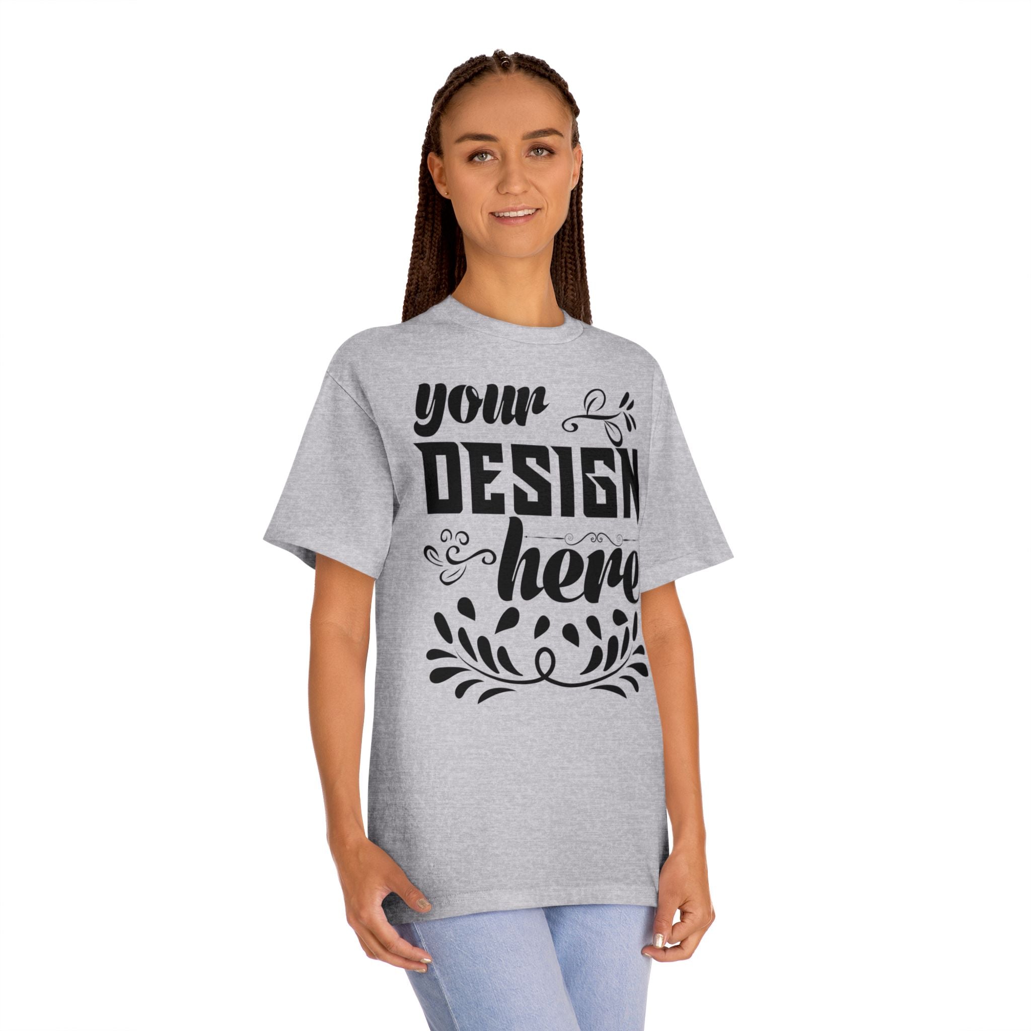 Customizable American Apparel 1301 Unisex Classic Cotton T-Shirt