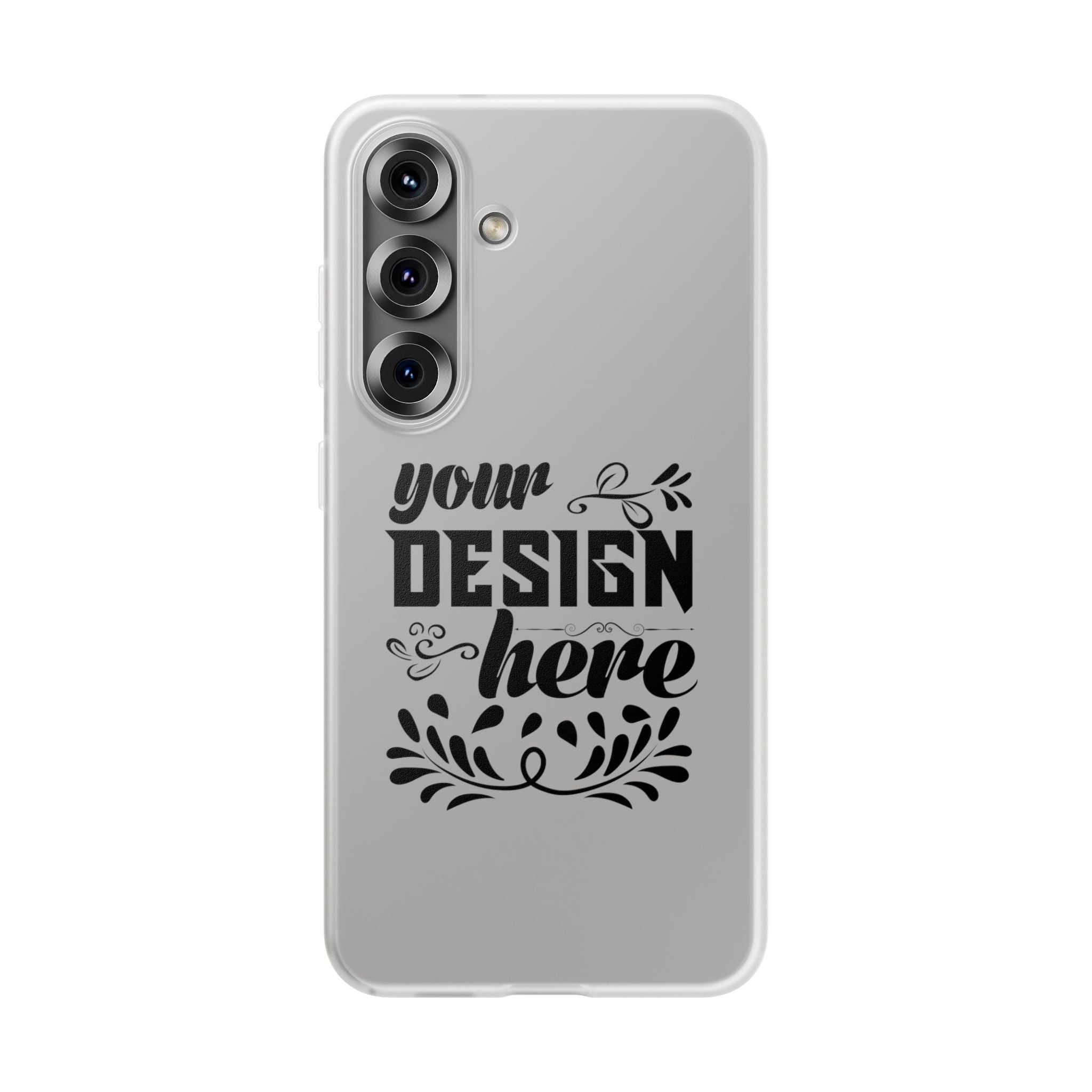 Customizable Flexi TPU Phone Case Slim Matte Protective Cover