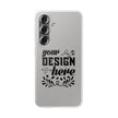 Customizable Flexi TPU Phone Case Slim Matte Protective Cover
