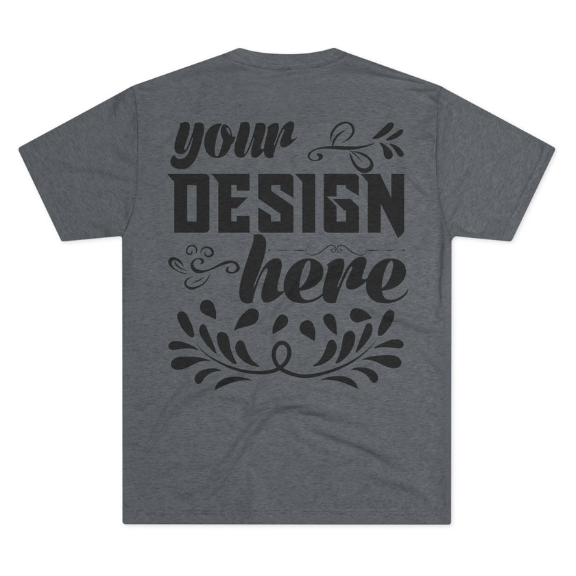 Customizable Next Level 6010 Unisex Tri-Blend Crew Neck T-Shirt