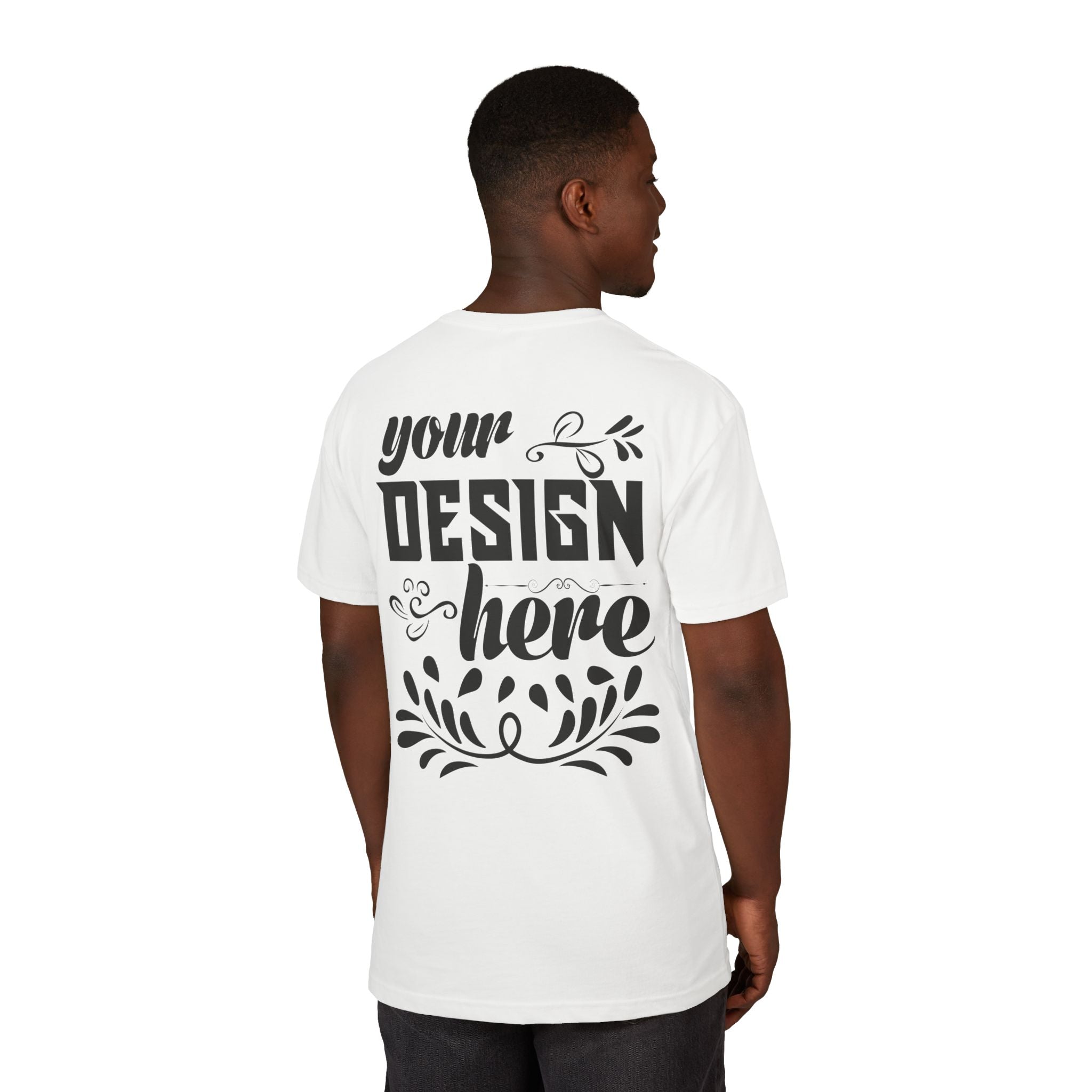 Customizable Next Level 6410 Unisex Sueded T-Shirt Light Fabric