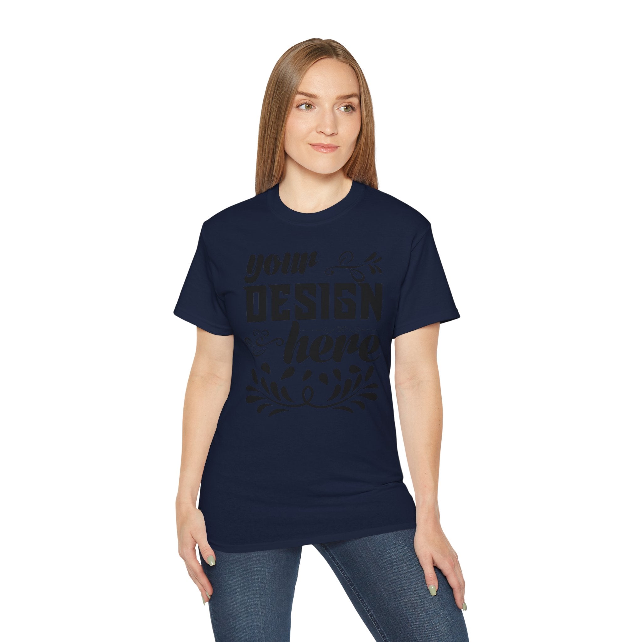 Customizable Gildan 2000 Unisex Ultra Cotton Crew Neck T-Shirt