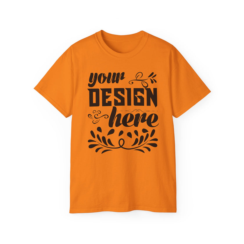 Customizable Gildan 2000 Unisex Ultra Cotton Crew Neck T-Shirt