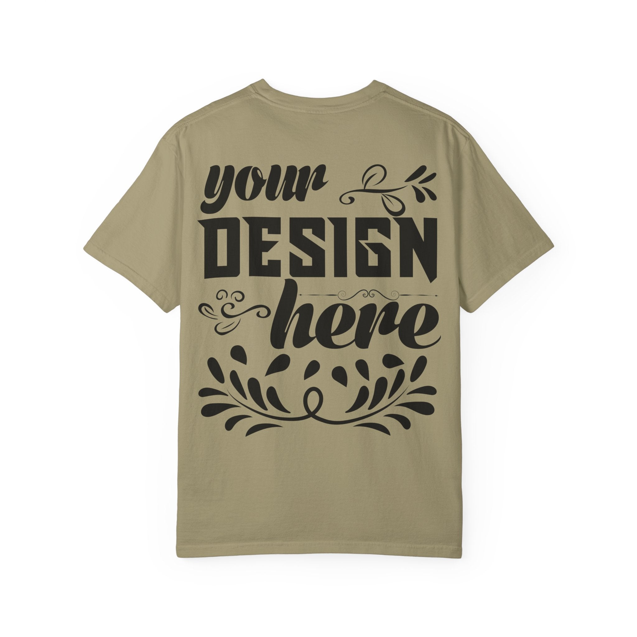 Customizable Comfort Colors 1717 Unisex Garment-Dyed T-Shirt