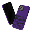 Customizable Tough Dual Layer Phone Case Polycarbonate TPU Liner Protective