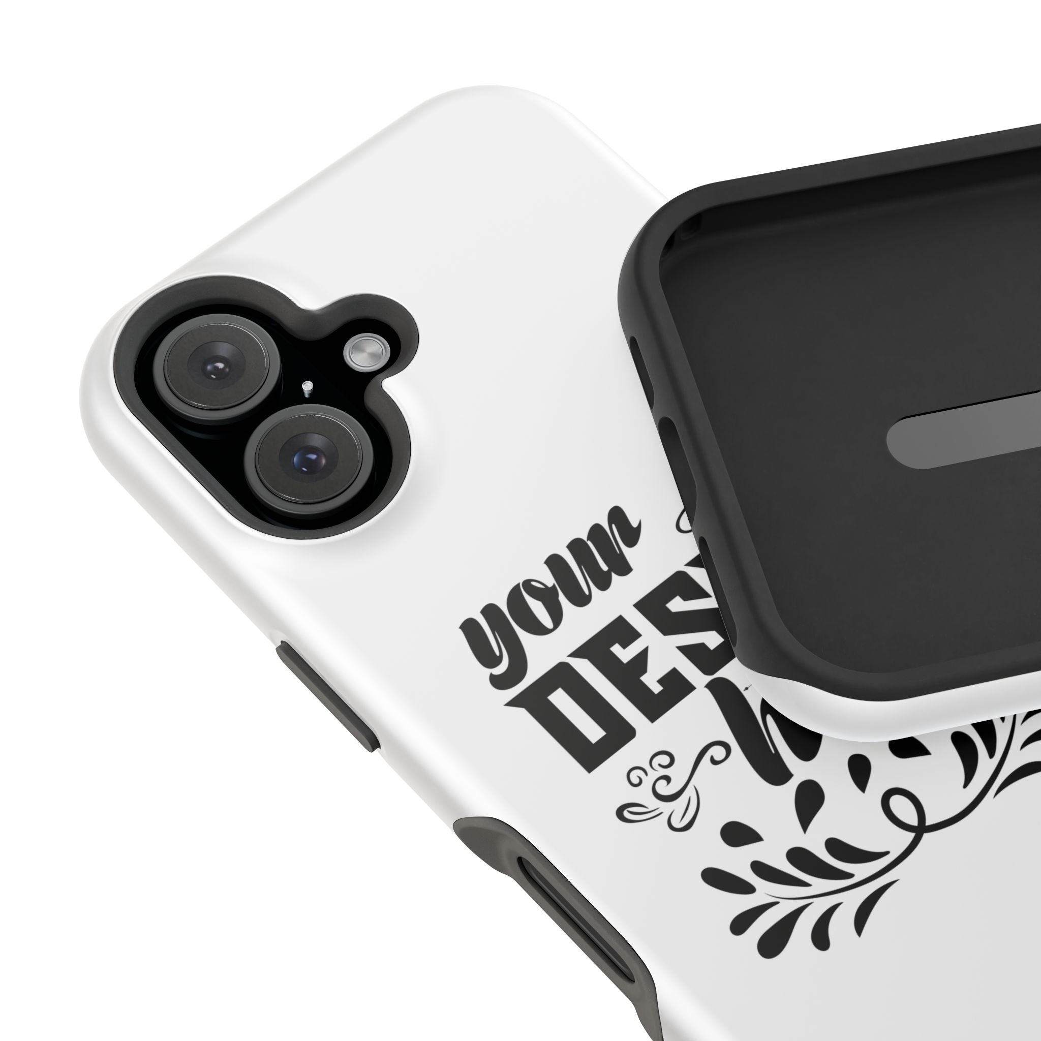 Customizable Impact Resistant Phone Case Dual Layer With Matte Or Glossy