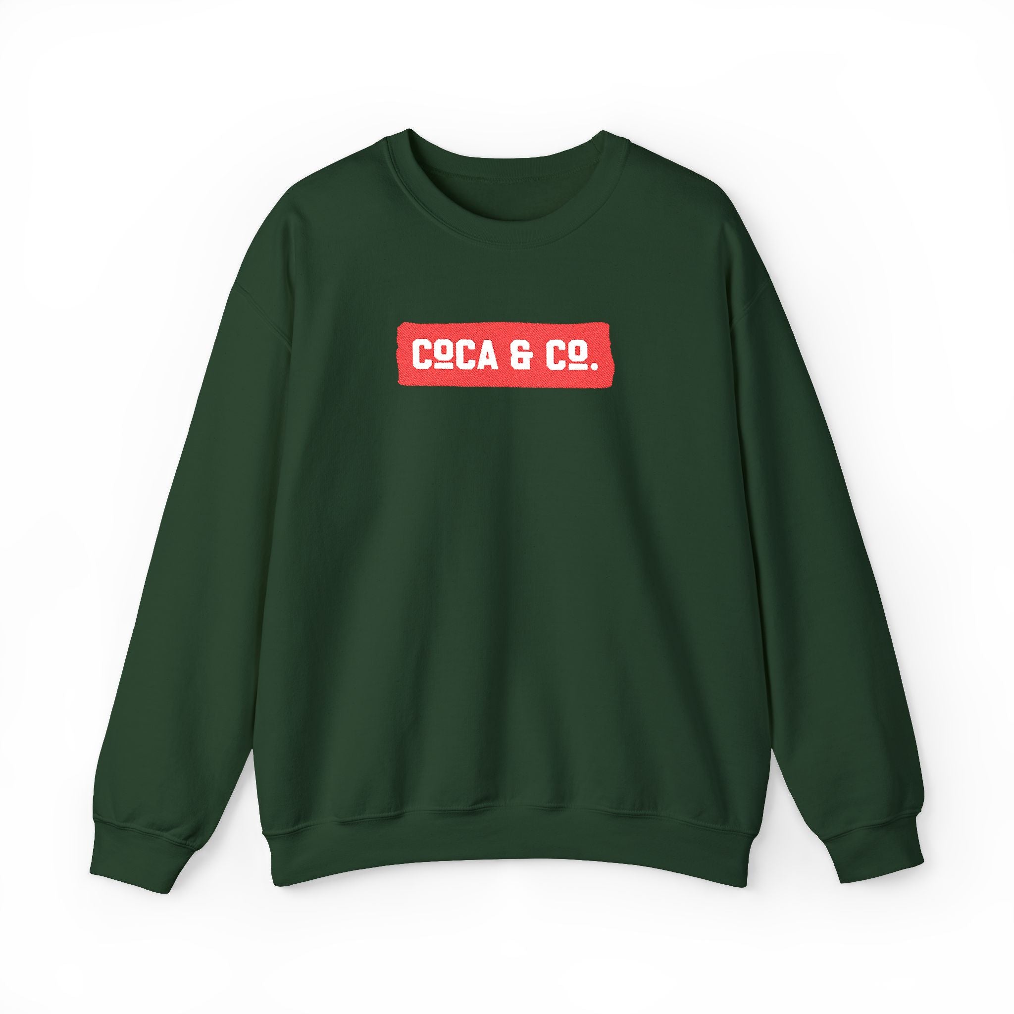 Gildan 18000 Unisex Crewneck Sweatshirt | Coca & Co Embroidery
