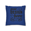 Customizable Spun Polyester Square Pillowcase Double-Sided Print Cover