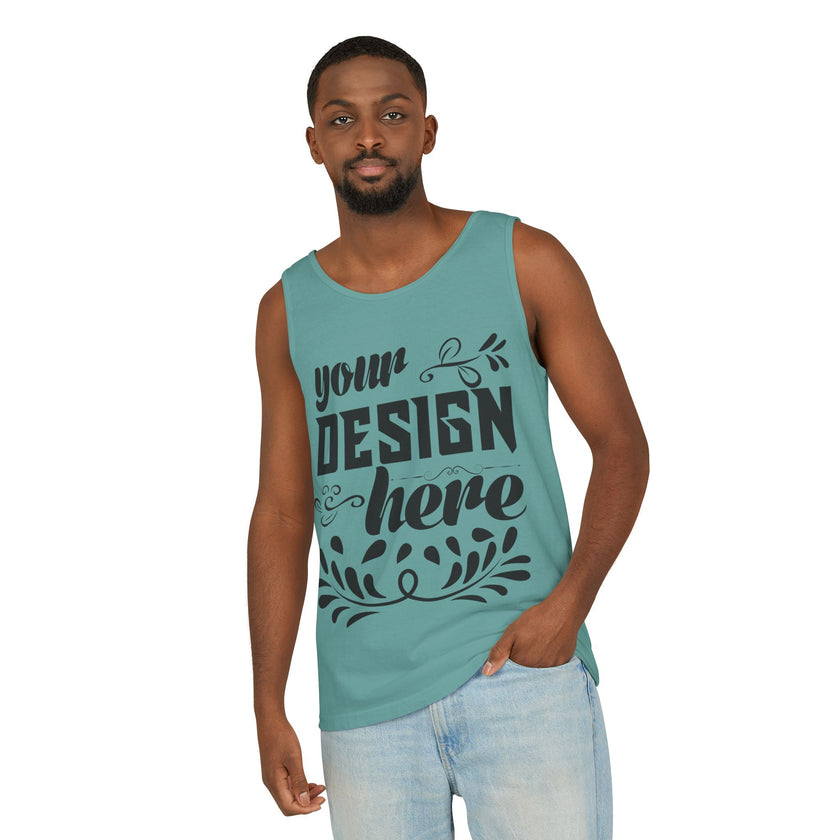 Customizable  Comfort Colors 9360  Unisex Garment Dyed Tank Top