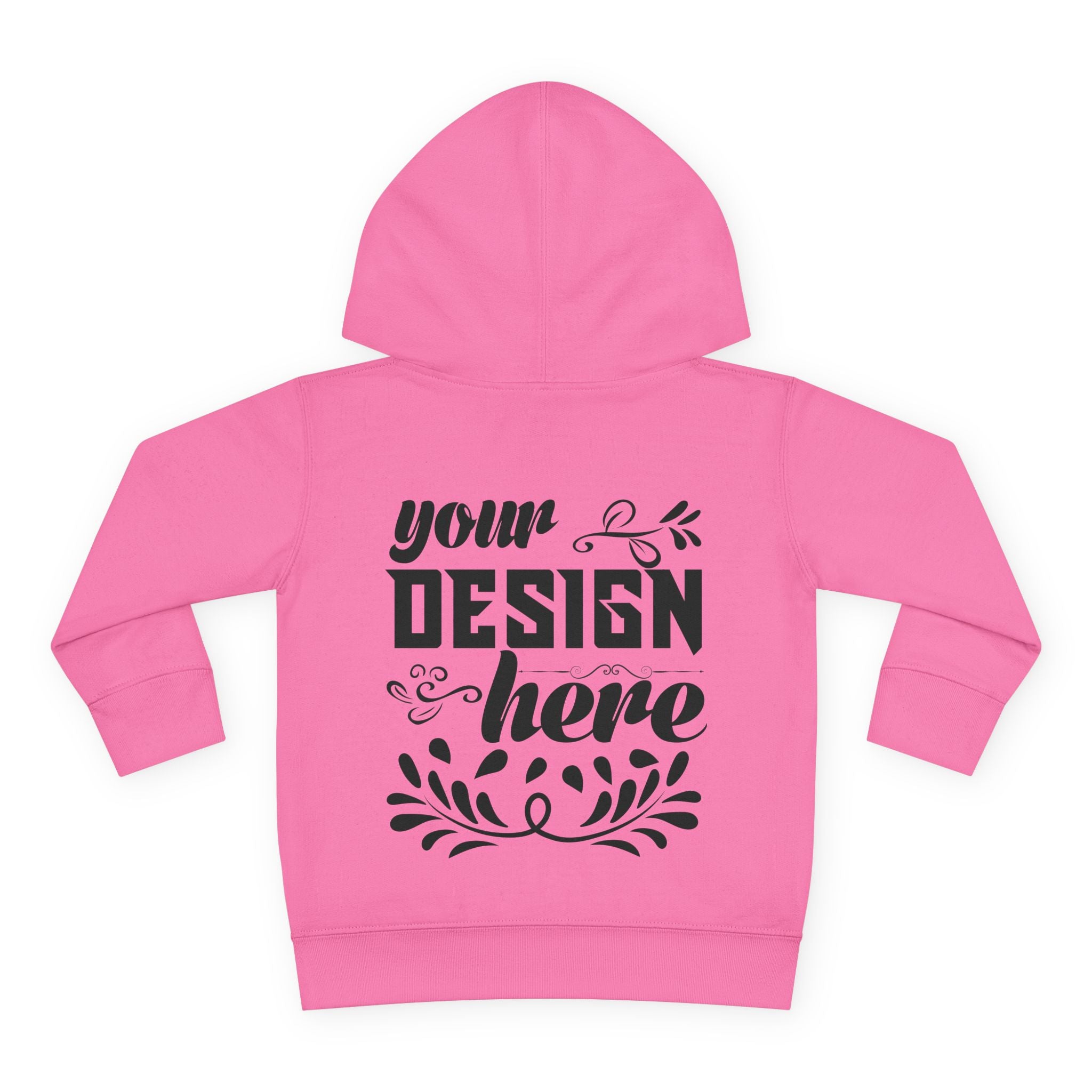 Customizable Rabbit Skins Toddler Pullover Fleece Hoodie DTG