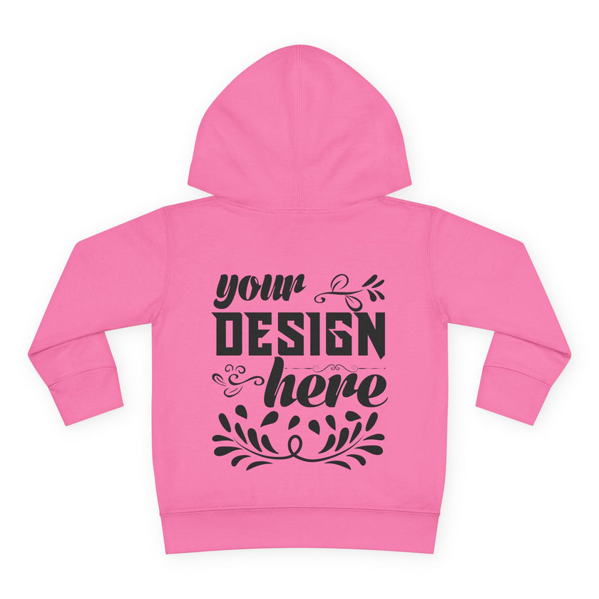 Customizable Rabbit Skins Toddler Pullover Fleece Hoodie DTG