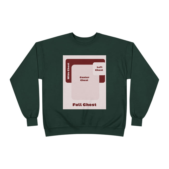 Customizable Unisex Hanes P160 EcoSmart  Crewneck Sweatshirt