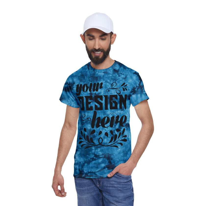 Customizable Gildan 5000 Unisex Tie Dye Cotton T Shirt