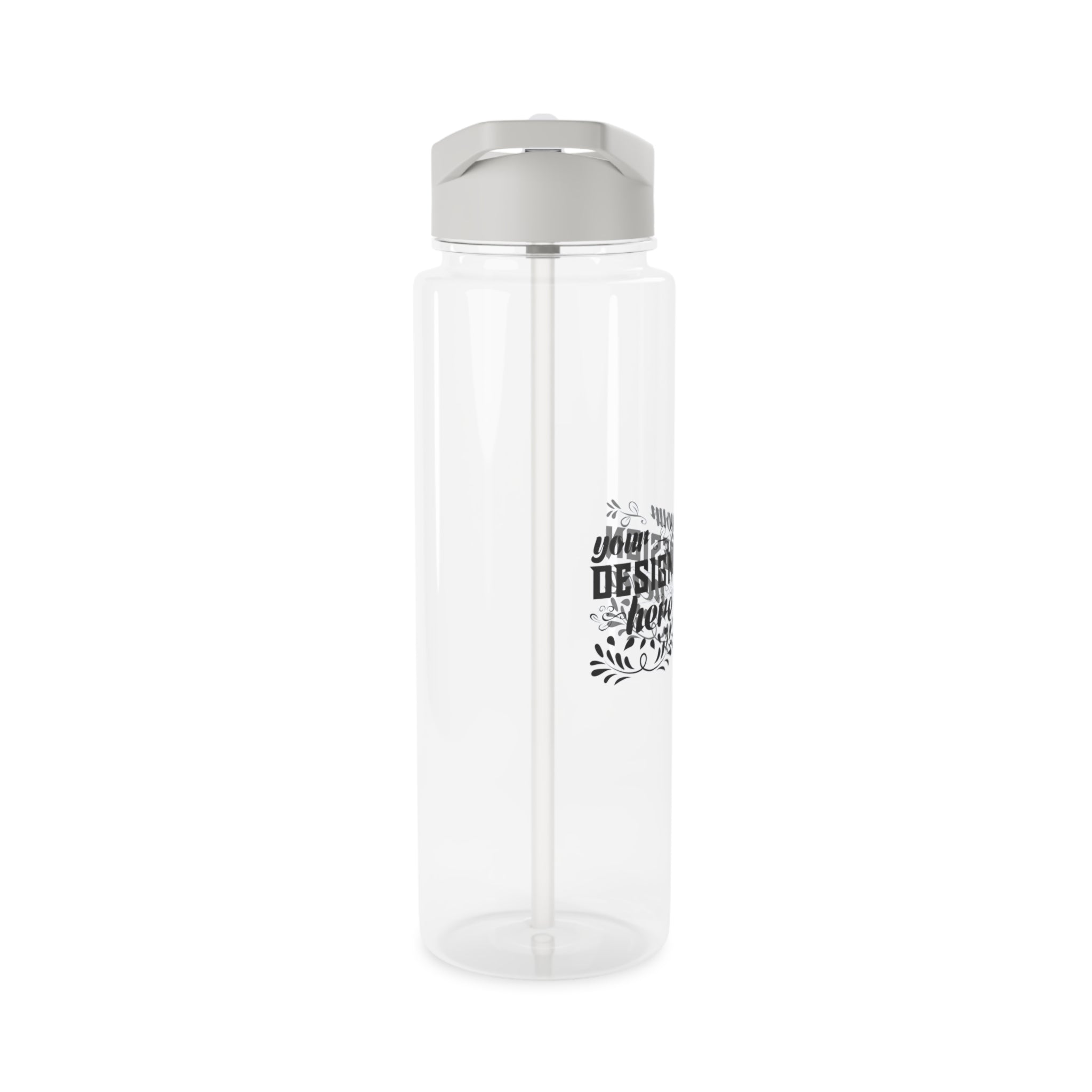 Customizable Tritan Reusable Water Bottle with Straw Lid