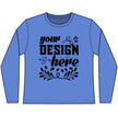Customizable District DT110 Womens CVC Long Sleeve Tee Side Seamed