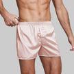 Nameria Ice Silk Boxer Briefs Mid Waist Seamless Solid Color