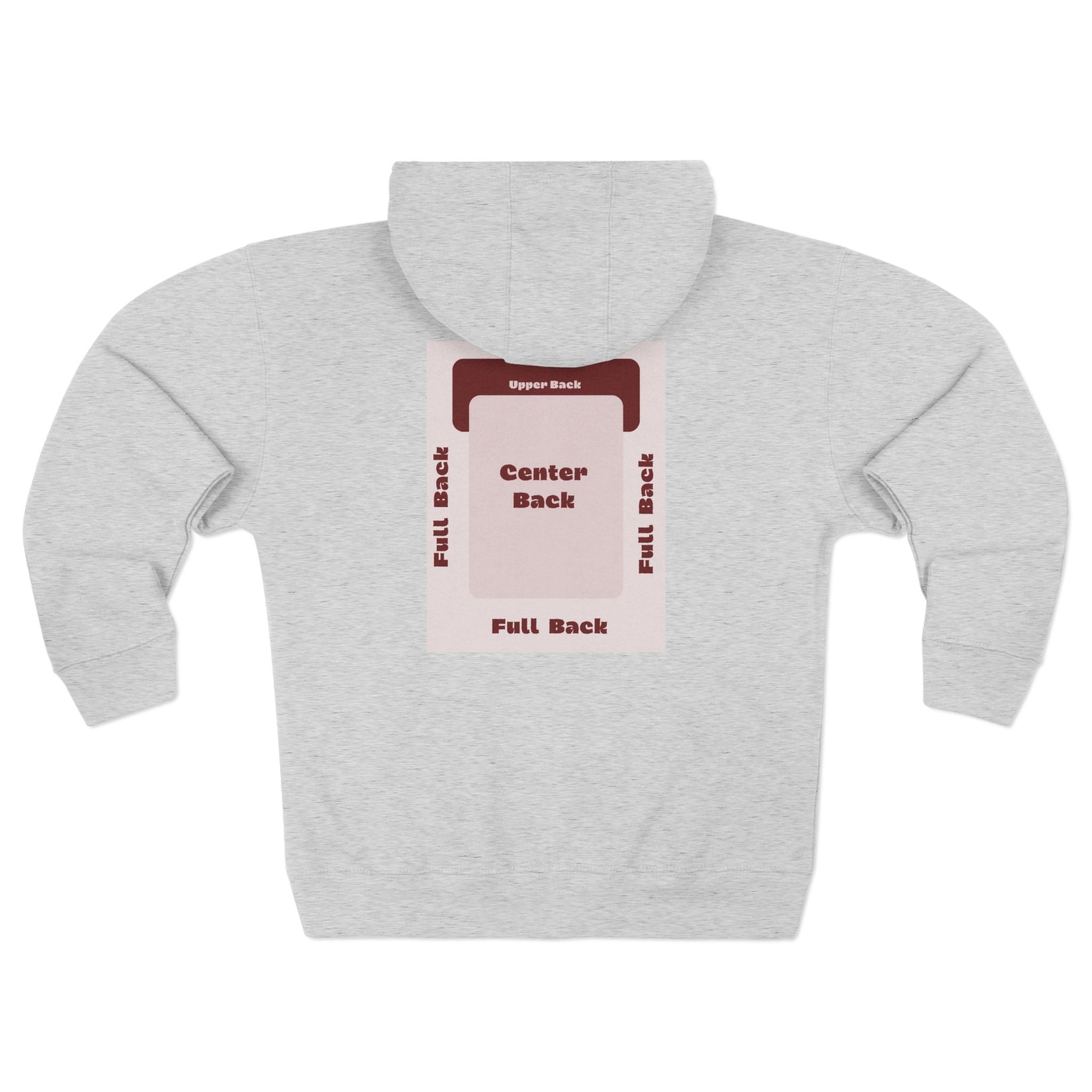 Customizable Lane Seven LS14003 Unisex Zip Hoodie