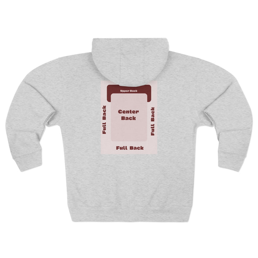 Customizable Lane Seven LS14003 Unisex Zip Hoodie