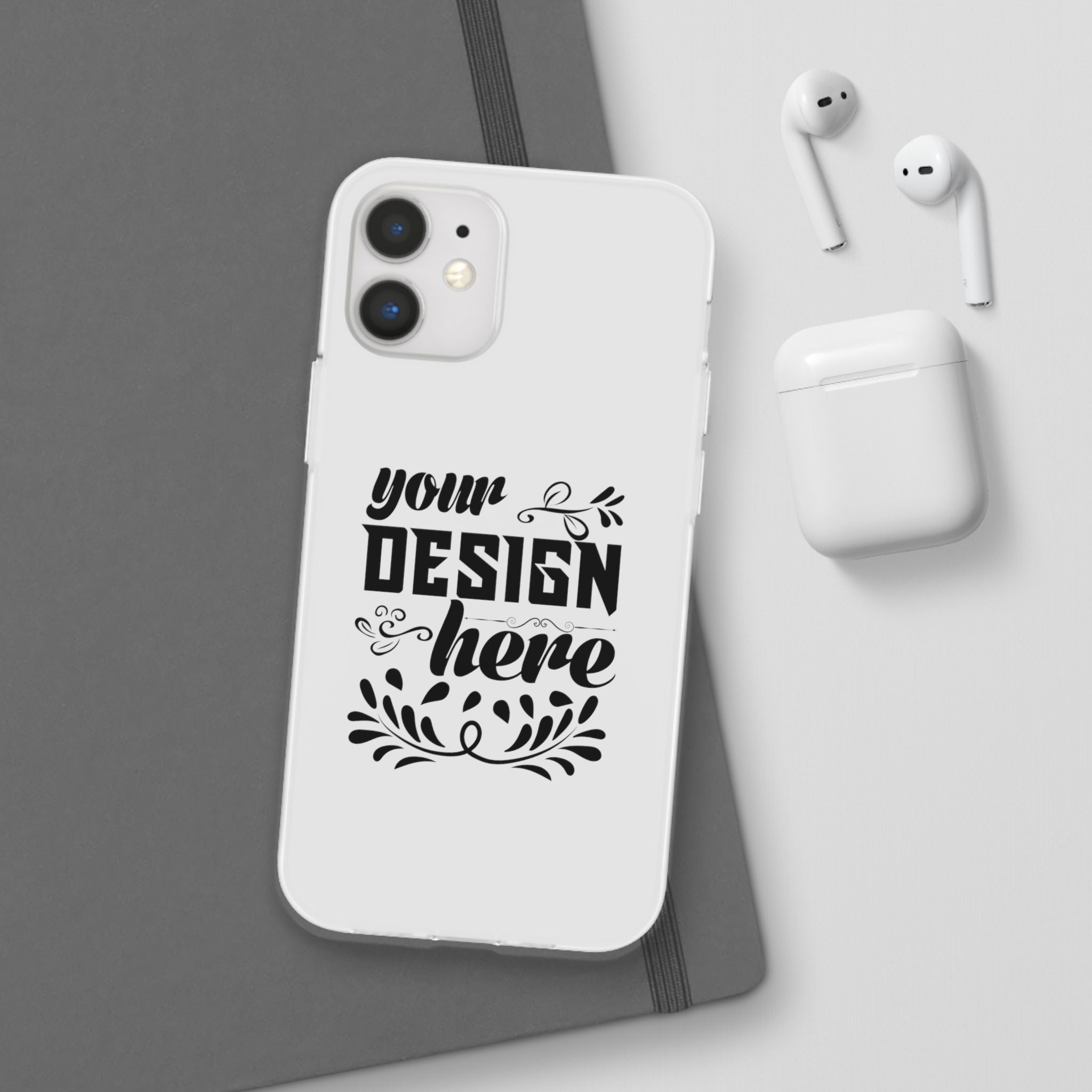 Customizable Flexi TPU Phone Case Slim Matte Protective Cover