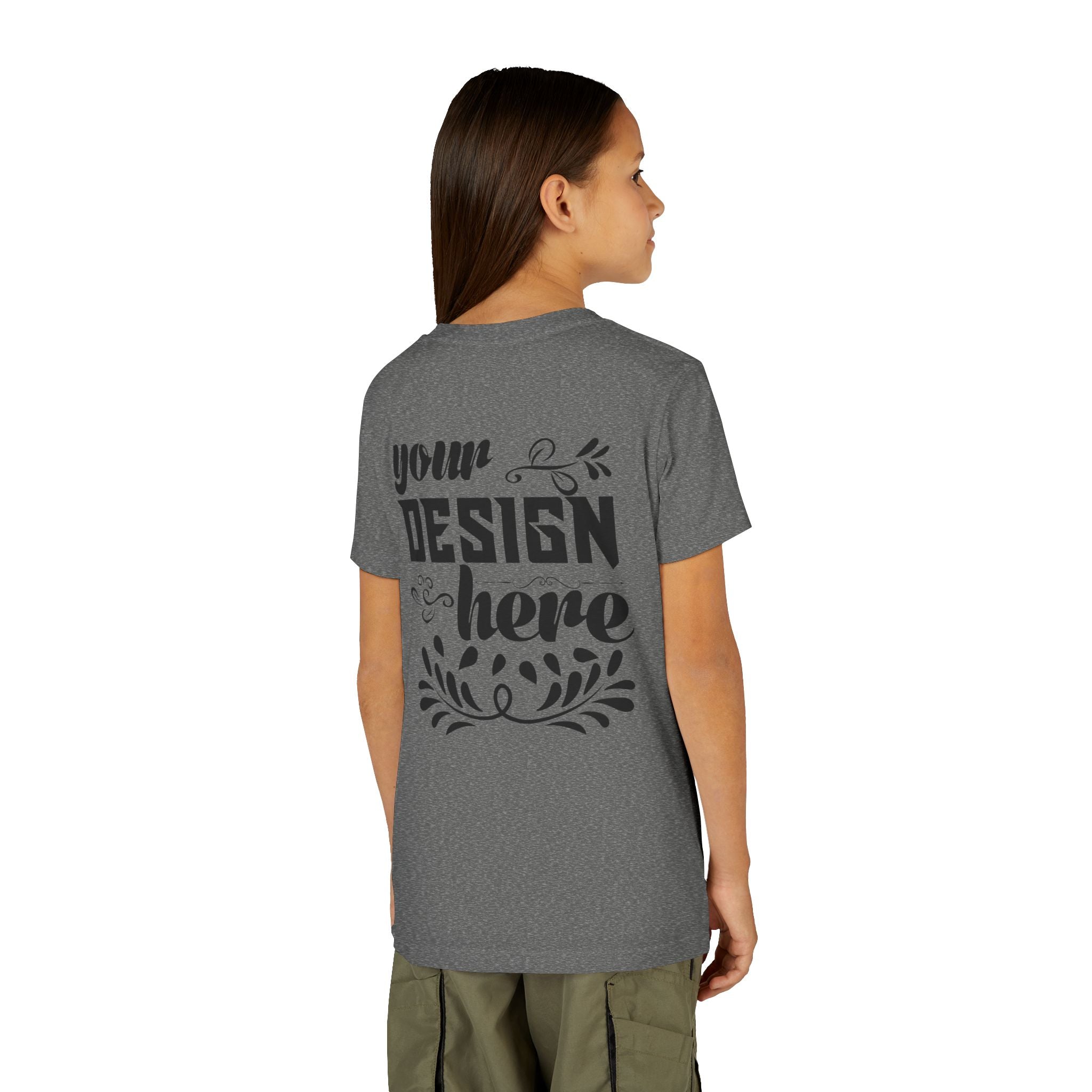 Customizable Bella+Canvas 3001Y Youth Short Sleeve T-Shirt Premium Fit