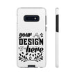 Customizable Tough Dual Layer Phone Case Polycarbonate TPU Liner Protective