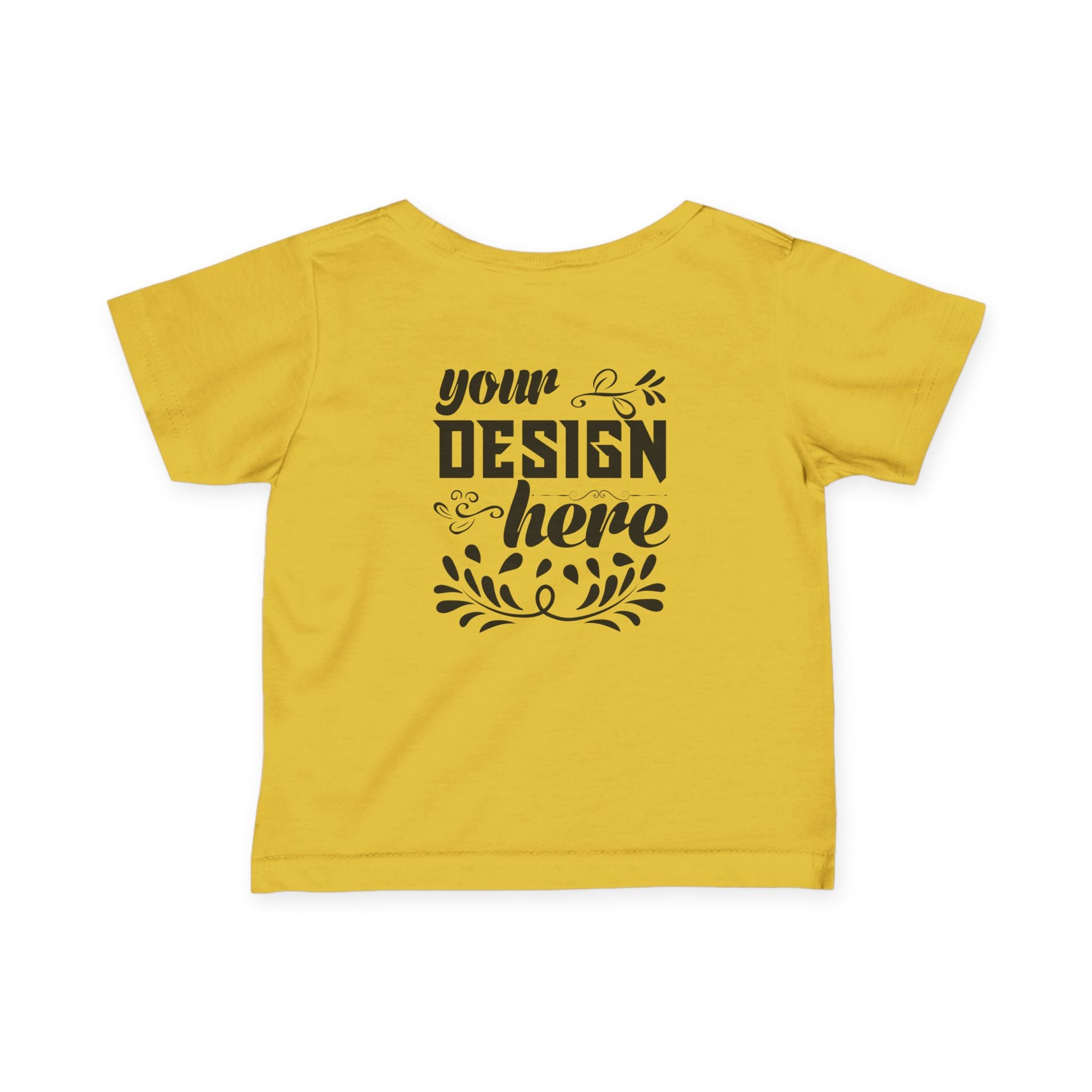 Customizable Rabbit Skins 3322 Infant Fine Jersey Tee Classic Fit