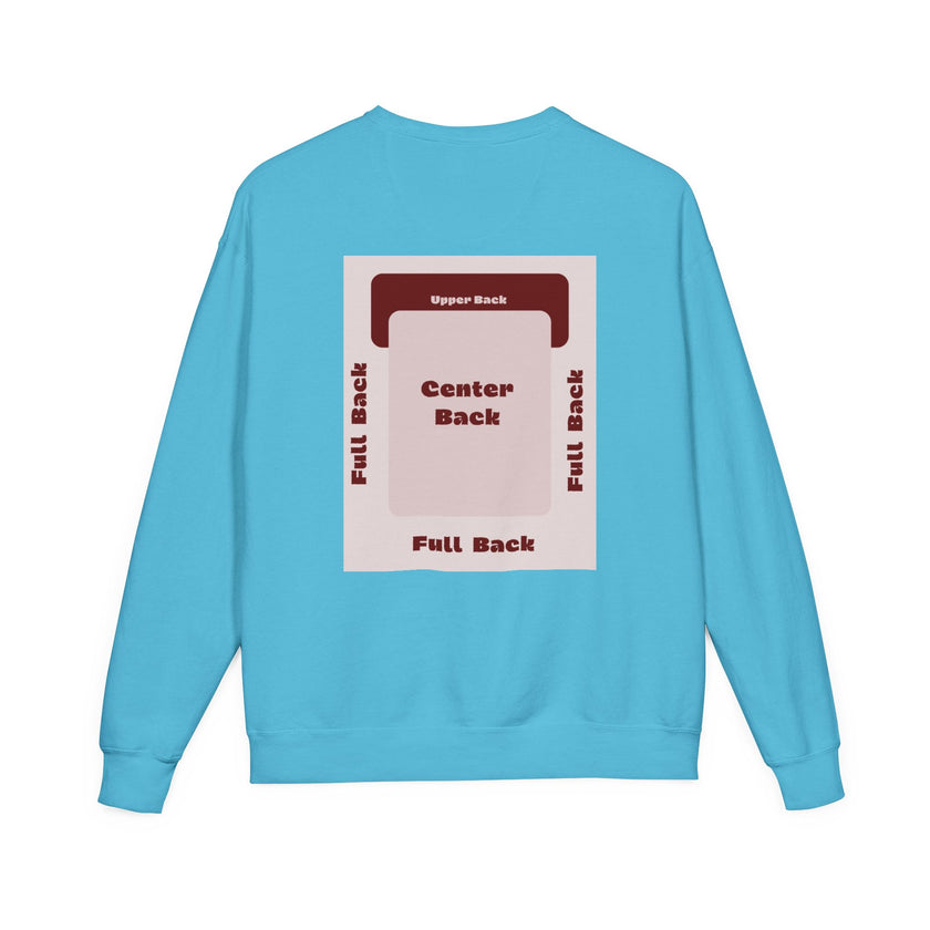 Customizable Hanes GDH400 Unisex Garment Dyed Crewneck Sweatshirt