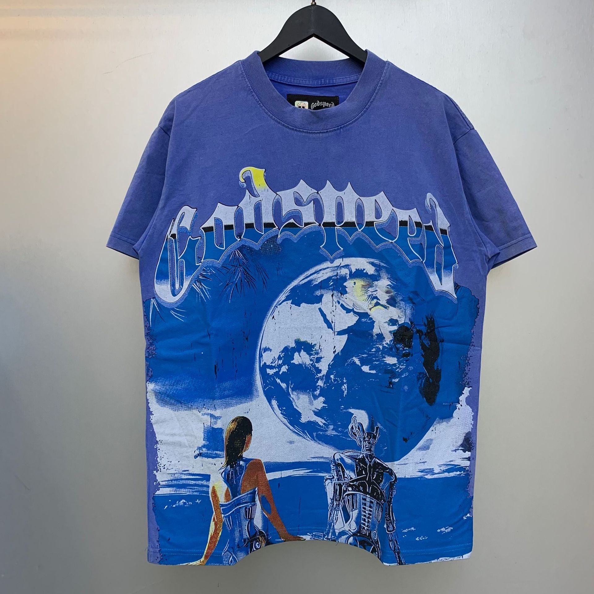 Nameria Unisex Japanese Retro Loose Fit Cotton T-Shirt