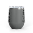 Customizable Polar Camel 12oz Stainless Steel Wine Tumbler Cup Lid
