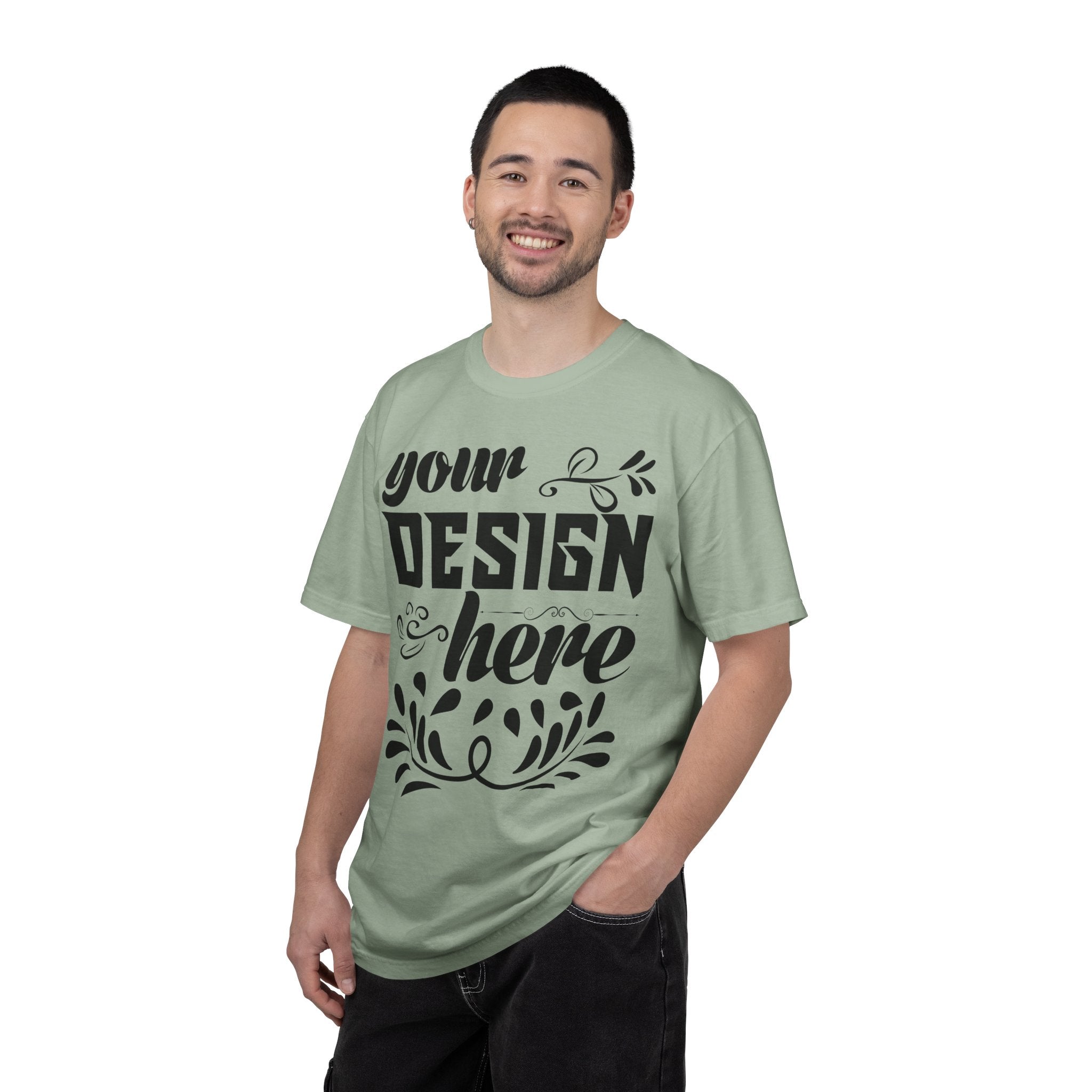 Customizable Comfort Colors 1717 Unisex Garment-Dyed T-Shirt