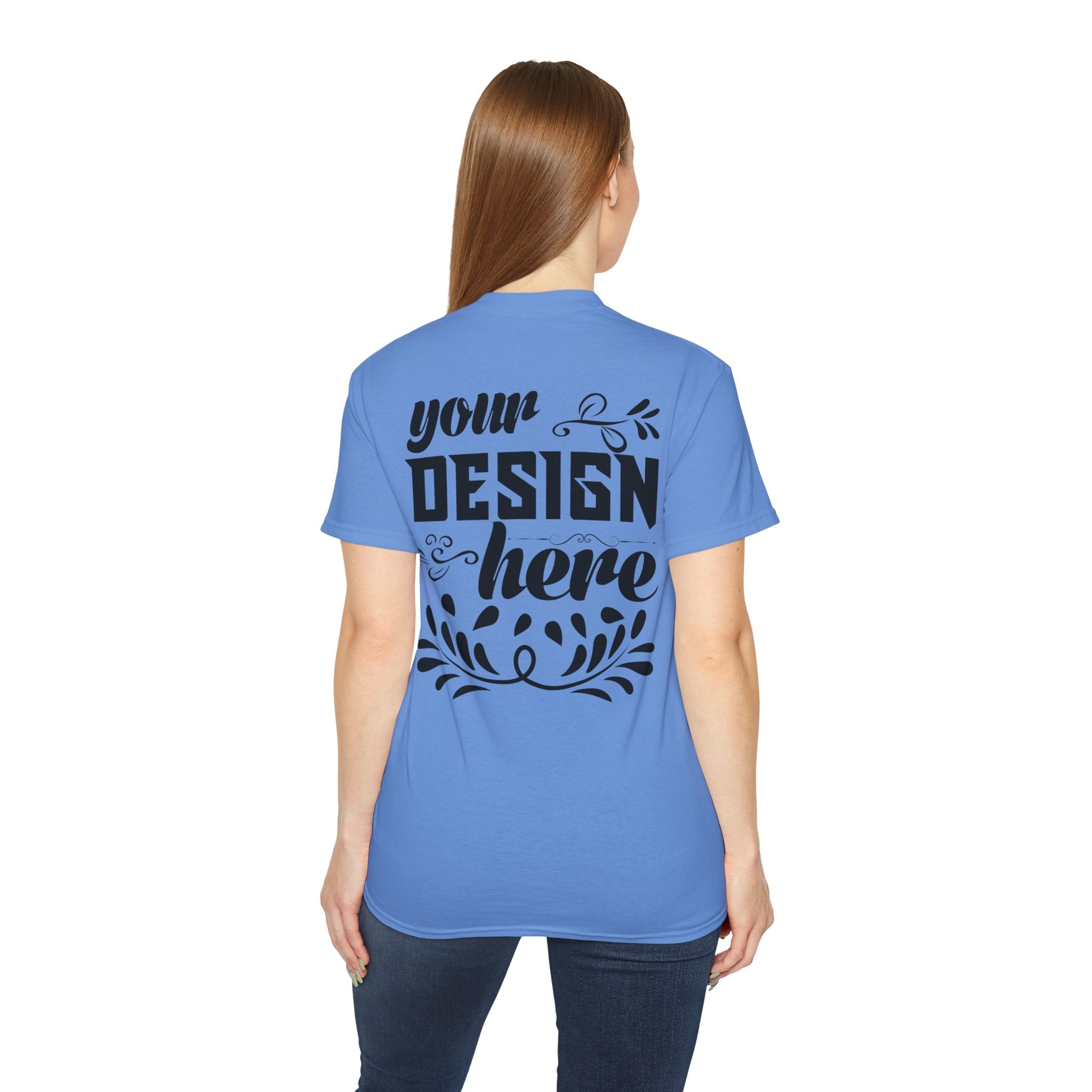 Customizable Gildan 2000 Unisex Ultra Cotton Crew Neck T-Shirt