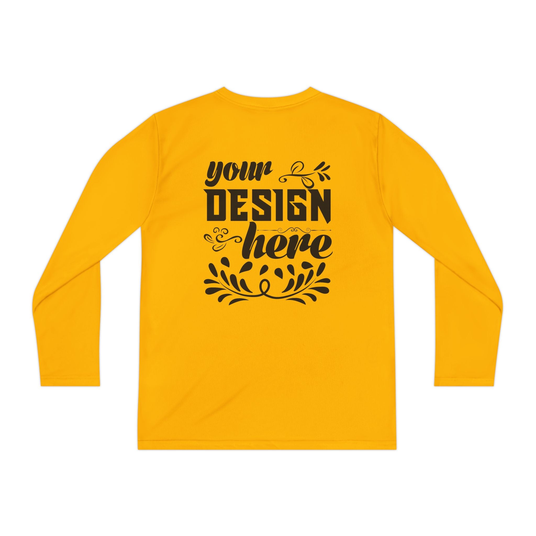 Customizable Sport Tek YST350LS Youth Long Sleeve Competitor Tee