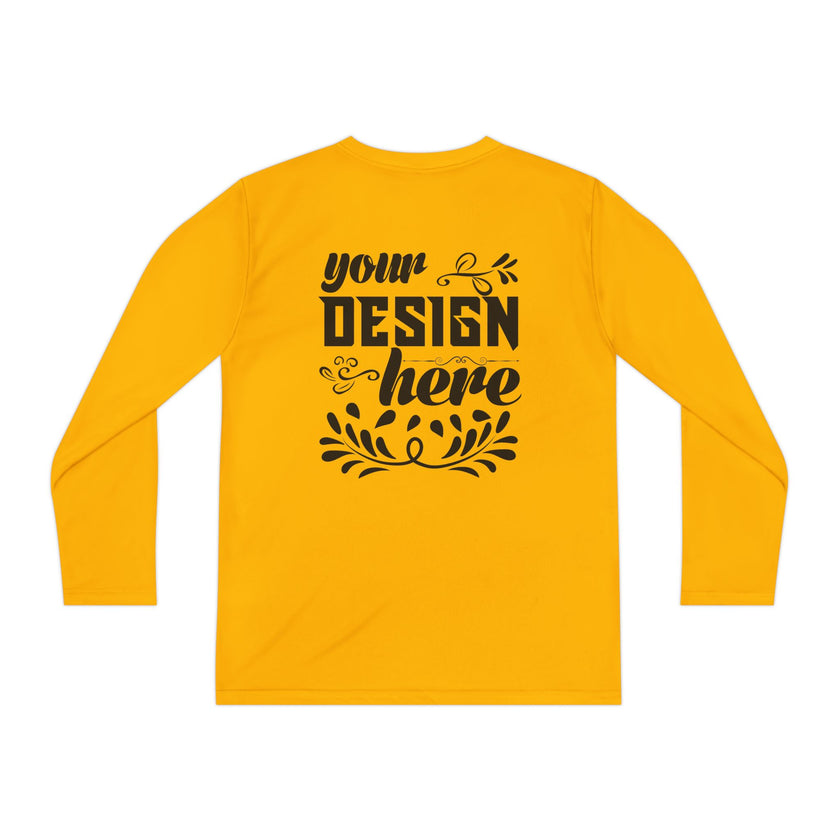 Customizable Sport Tek YST350LS Youth Long Sleeve Competitor Tee