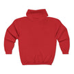 Gildan 18600 Unisex Full Zip Hoodie | Super Daddy Embroidery