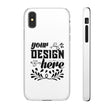 Customizable Snap Phone Case Slim Lightweight Polycarbonate Gloss Or Matte