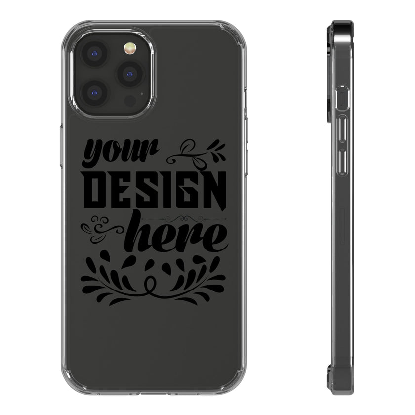 Customizable Clear Phone Case Slim Lightweight Scratch Resistant Protection
