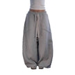 Nameria Unisex Wide Leg Sweatpants Mid Waist