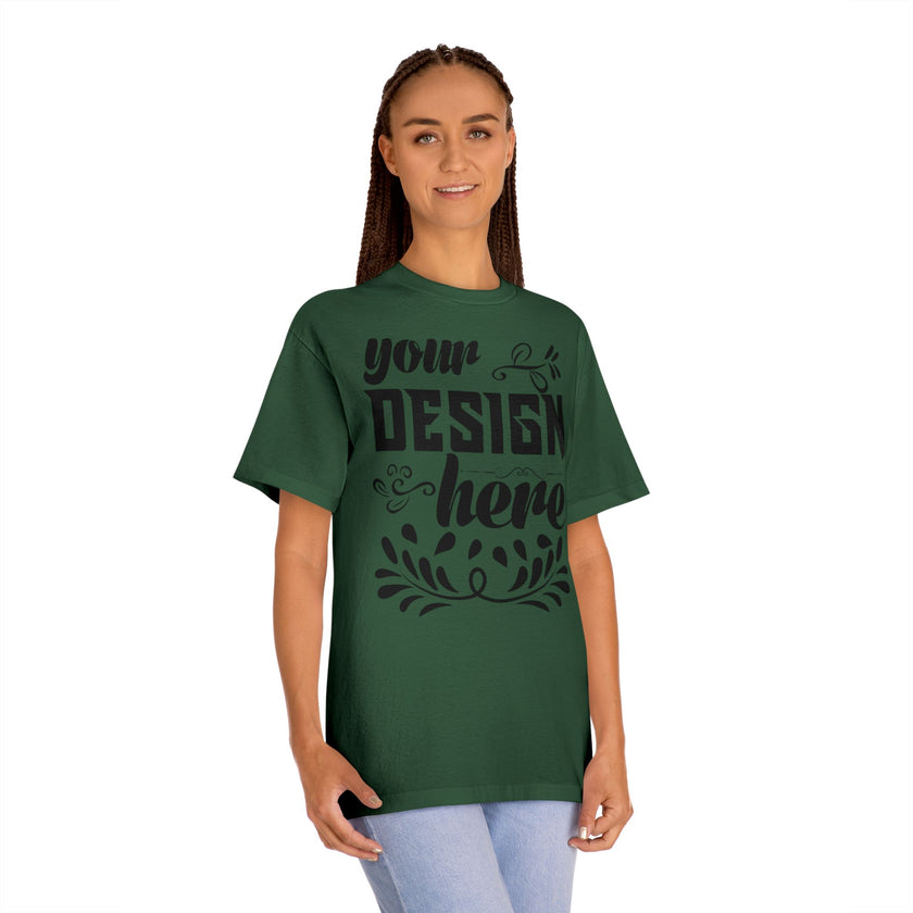 Customizable American Apparel 1301 Unisex Classic Cotton T-Shirt