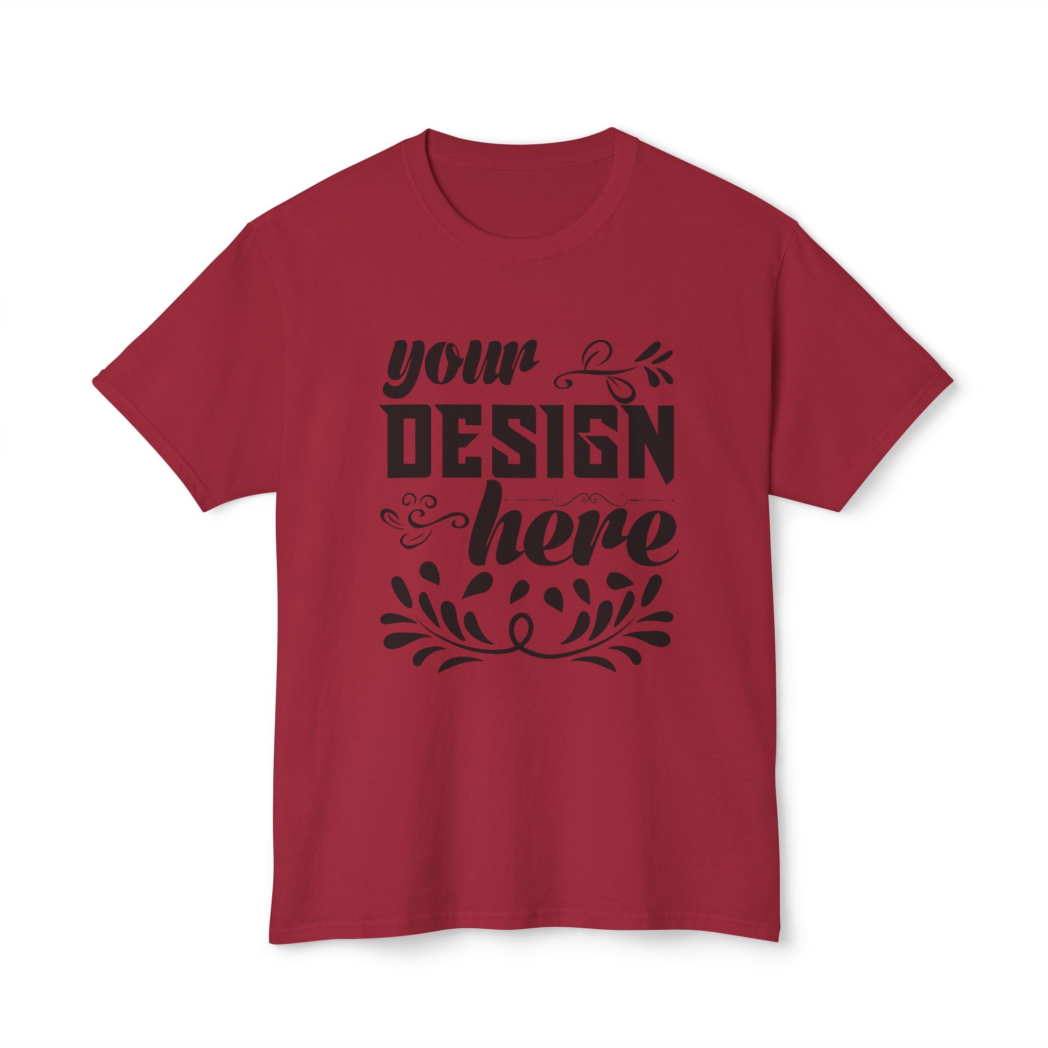 Customizable Fruit Of The Loom 3930R Unisex HD Cotton T-Shirt