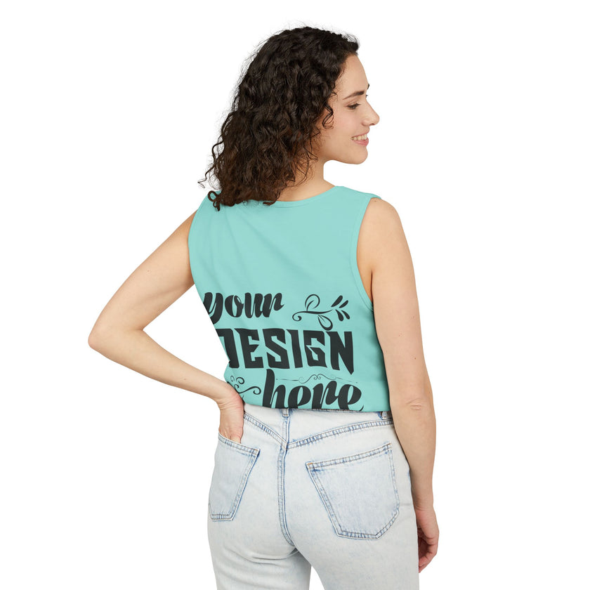 Customizable  Comfort Colors 9360  Unisex Garment Dyed Tank Top