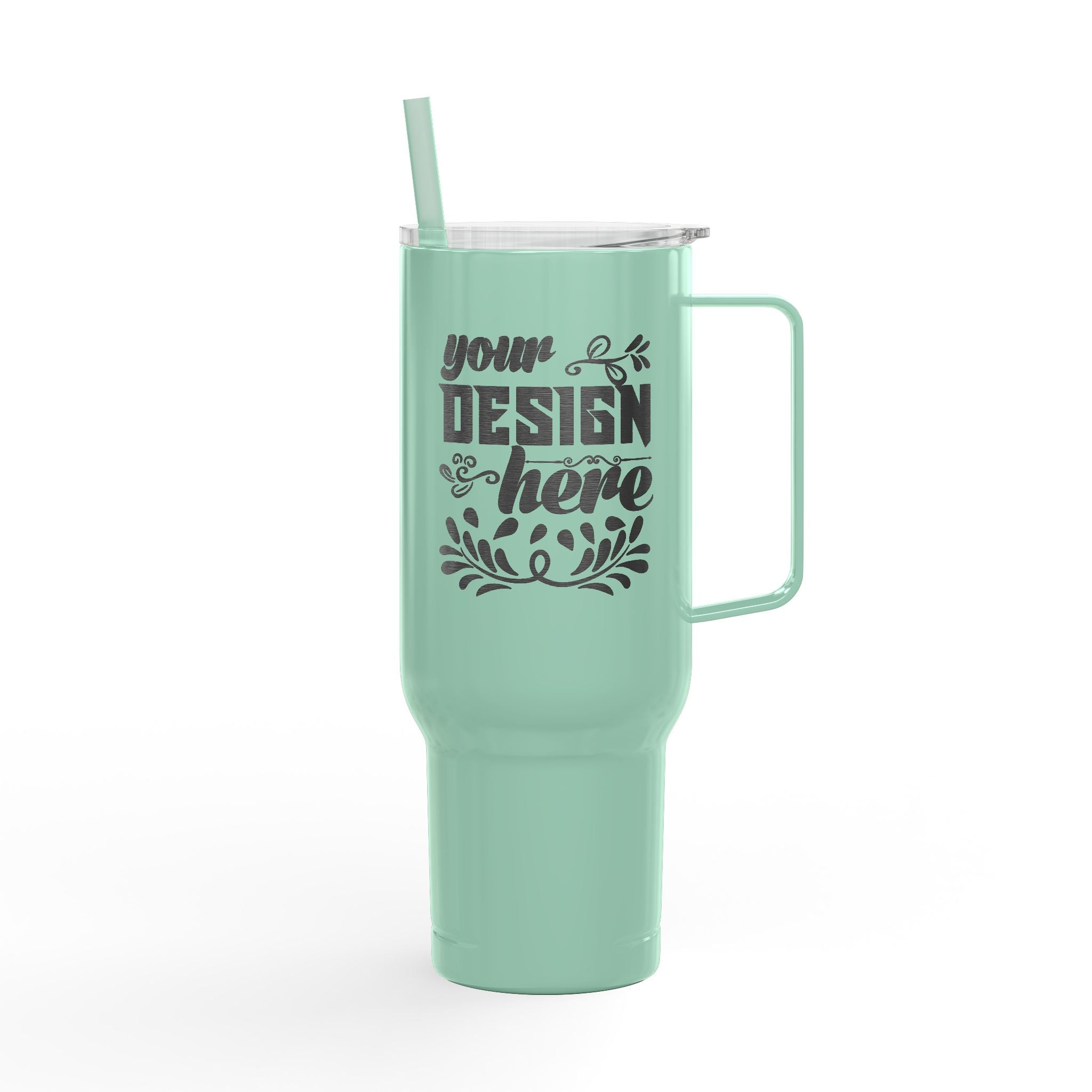 Customizable 40oz Insulated Stainless Steel Tumbler with Engraving