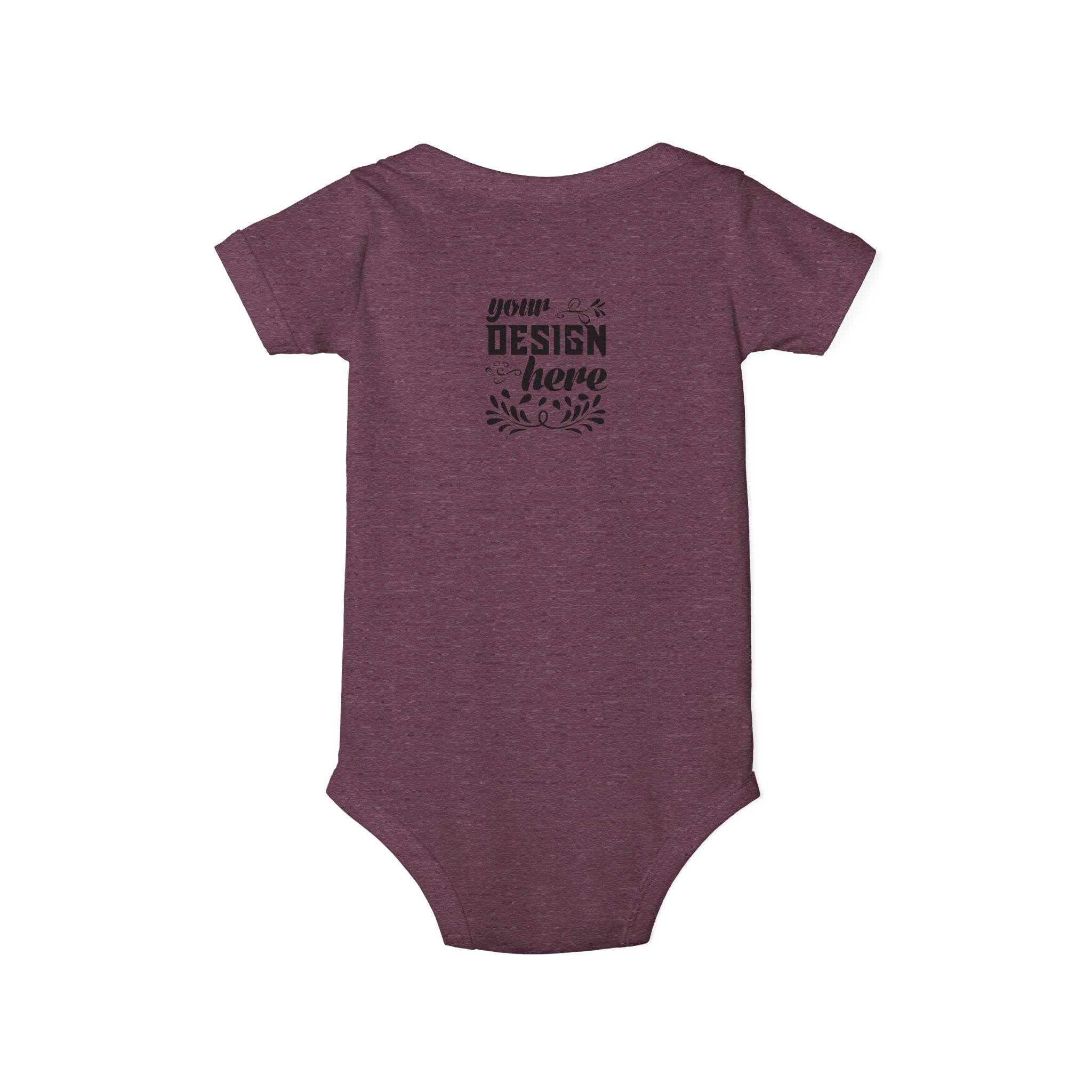Customizable Bella+Canvas 100B Infant Jersey One Piece Bodysuit