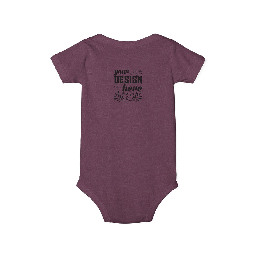 Customizable Bella+Canvas 100B Infant Jersey One Piece Bodysuit