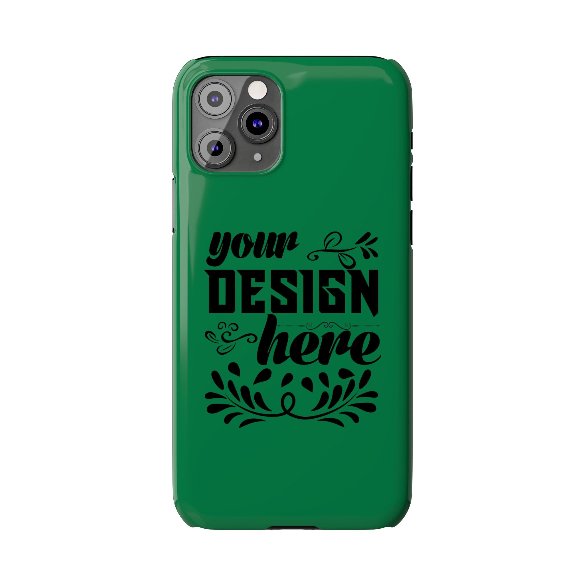 Customizable Slim Phone Case Super Slim Glossy Lexan Polycarbonate Plastic