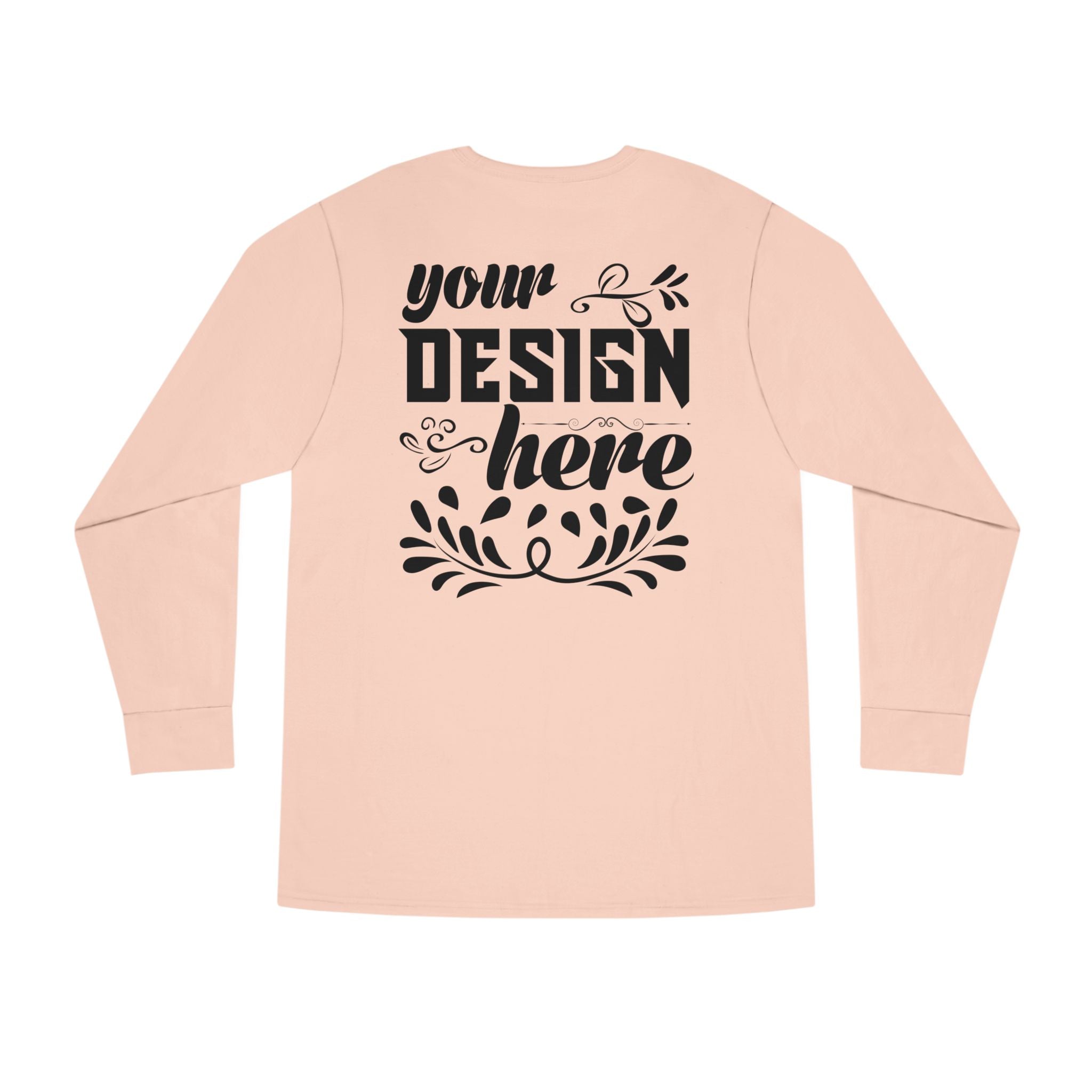 Customizable Lane Seven LS15009 Unisex Long Sleeve Crewneck Tee