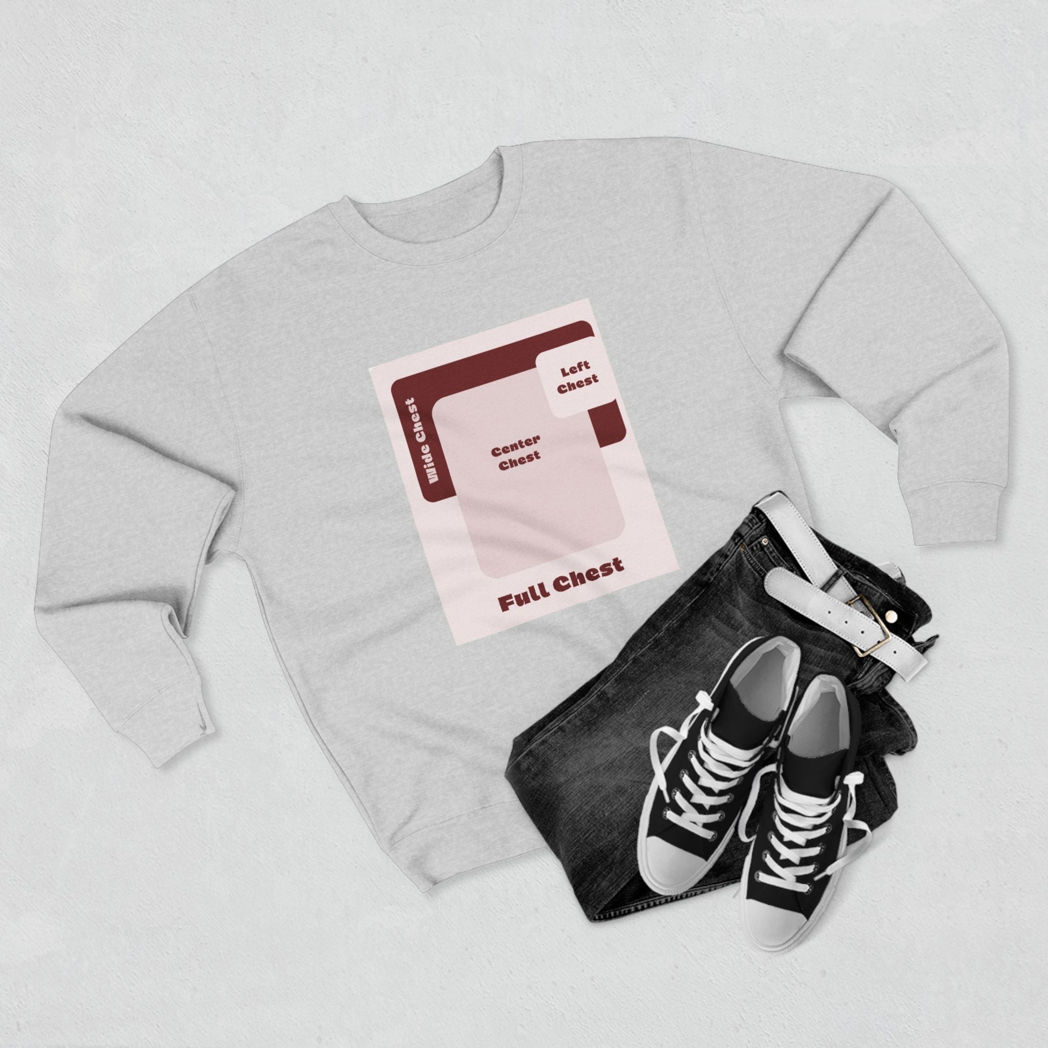 Customizable Lane Seven LS14004  Unisex Crewneck Sweatshirt DTG Design