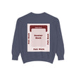 Customizable Comfort Colors 1566 Unisex Garment Dyed Sweatshirt DTG Custom Design