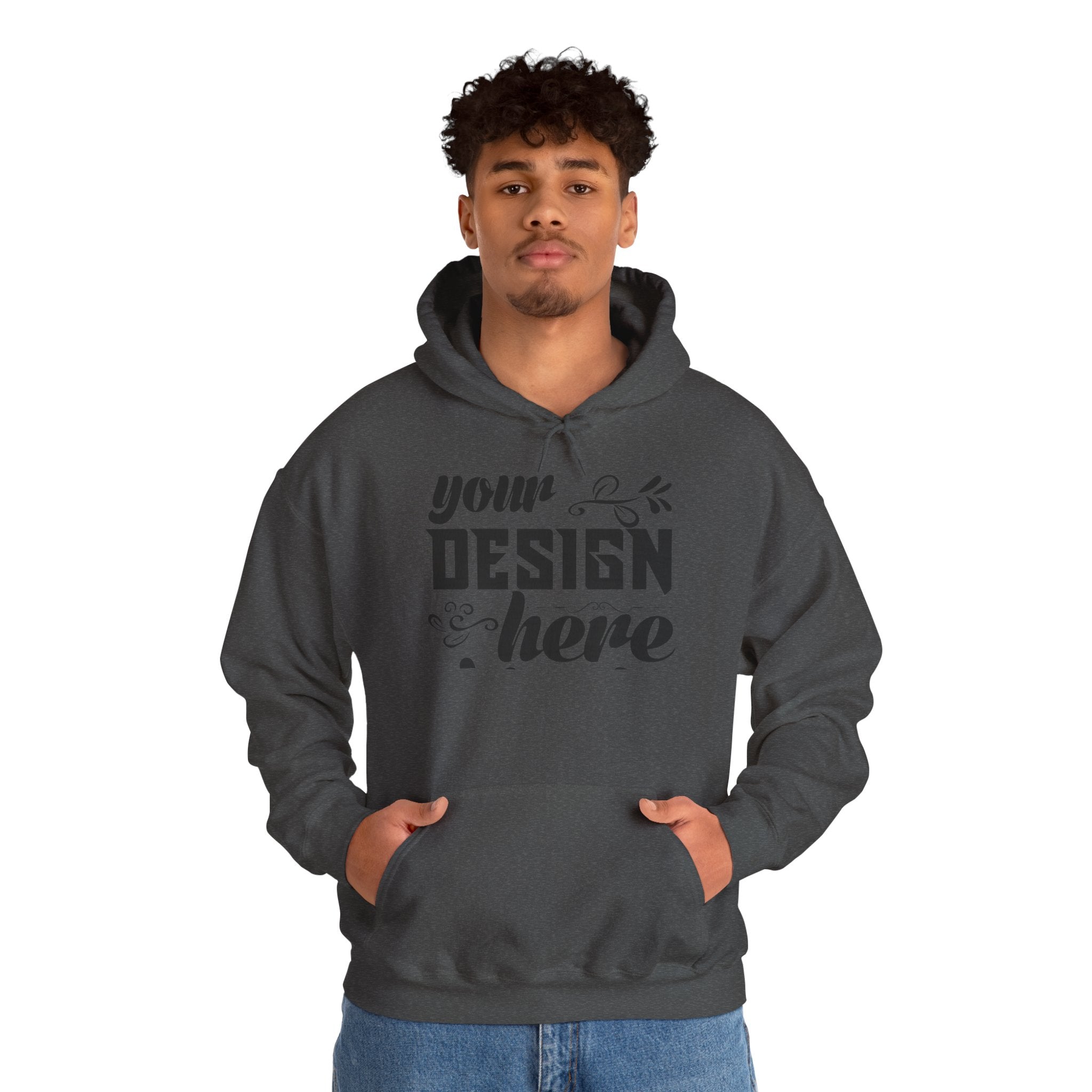 Customizable Gildan 18500 Unisex Heavy Blend Hooded Sweatshirt