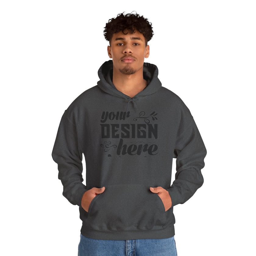Customizable Gildan 18500 Unisex Heavy Blend Hooded Sweatshirt